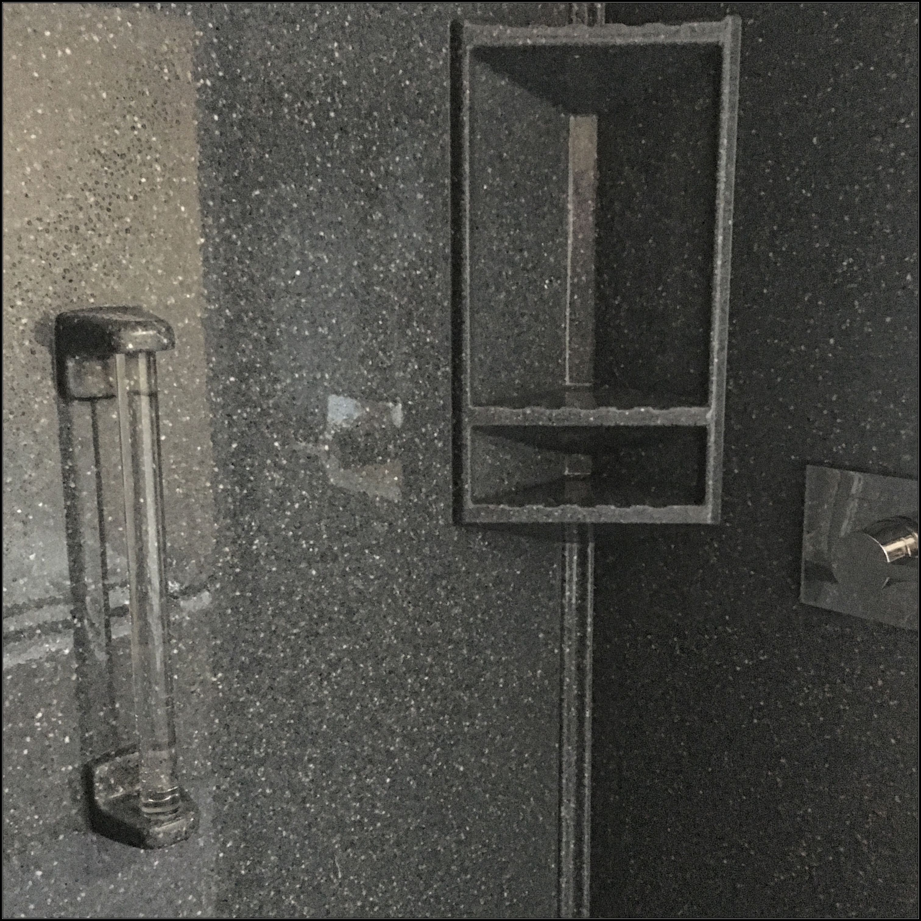 Bathroom remodeling with Onyx Collection handicap shower install